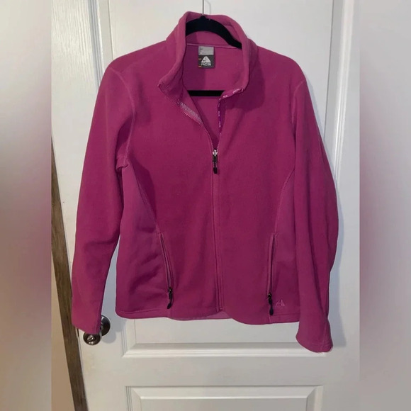 Nike ACG pink fleece jacket size medium - Picture 1 of 4